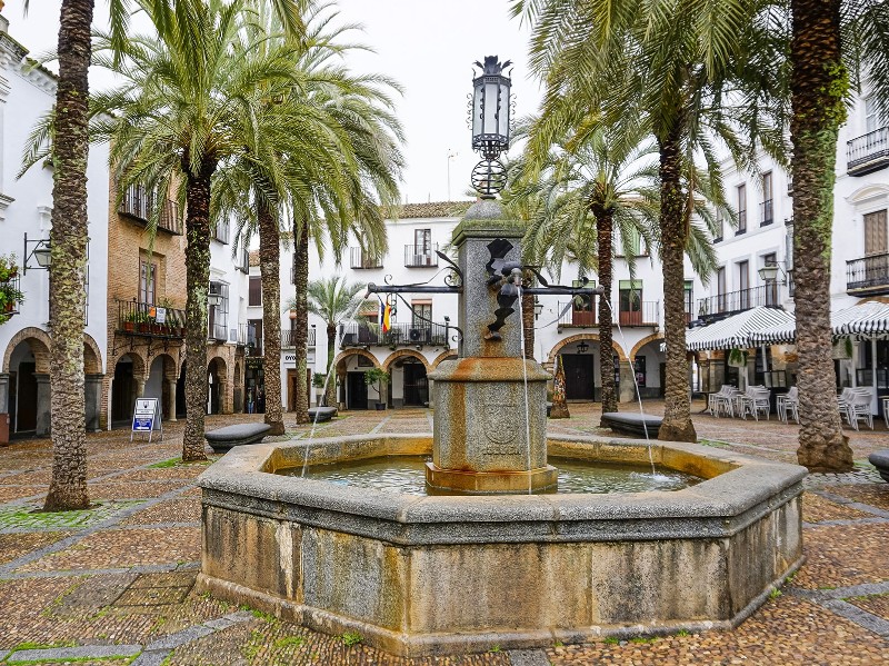 Via de la Plata: Zafras schöner Brunnen lädt zum Verweilen ein