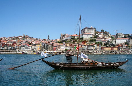Blick auf Portos Altstadt