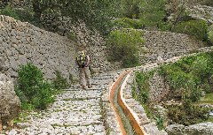 Trocksteinmauerweg auf Mallorca