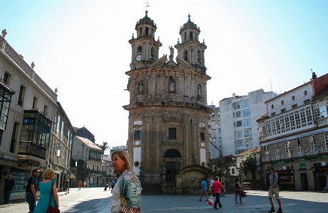Die Kapelle La Peregrina in Pontevedra
