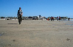 Matosinhos: Pilger am Strand