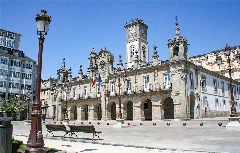 Das Rathaus in Lugo