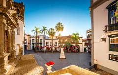 Die schöne Kolonial-Altstadt von Santa Cruz de la Palma liegt nur etwa 5km vom Hotel entfernt