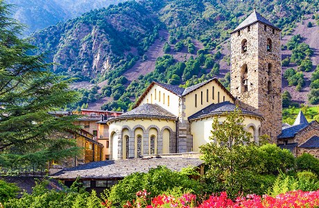 Kirche Sant Esteve in der Altstadt von Andorra La Vella