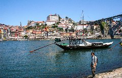 Porto: Douro, Brücke Dom Luis 1 und Altstadt