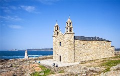 Die Kapelle Virxe da Barca in Muxia