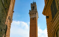 Der Torre De Mangia in Siena